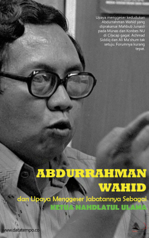 Abdurrahman Wahid : dan Upaya Menggeser Jabatannya Sebagai Ketua Nahdlatul Ulama