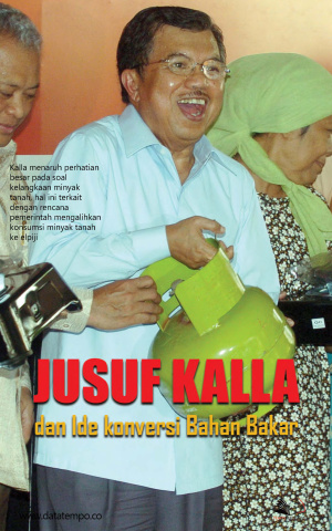 Jusuf Kalla dan Ide konversi Bahan Bakar