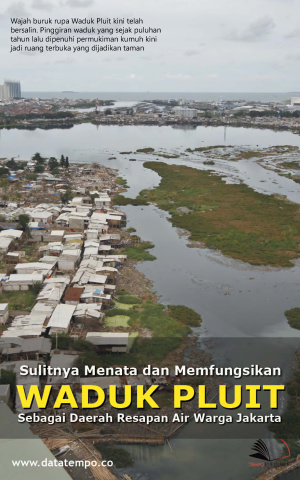 Sulitnya Menata dan Memfungsikan Waduk Pluit Sebagai Daerah Resapan Air Warga Jakarta