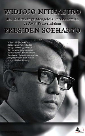 Widjojo Nitisastro dan Kesibukanya Mengelola Perekonomian di Awal Pemerintahan Presiden Soeharto