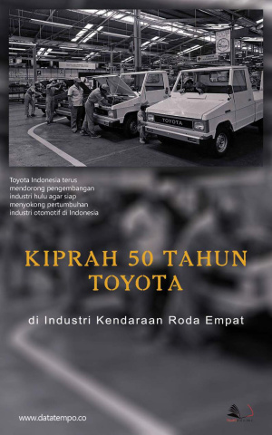 Kiprah 50 Tahun Toyota di Industri Kendaraan Roda Empat
