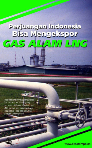Perjuangan Indonesia Bisa Mengekspor Gas Alam LNG