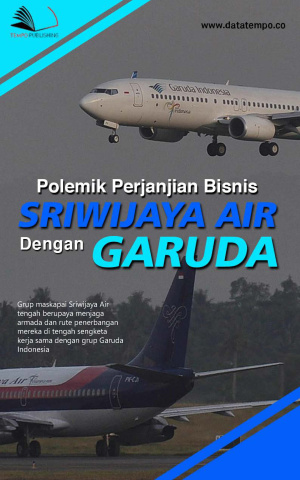 Polemik Perjanjian Bisnis Sriwijaya Air dengan Garuda