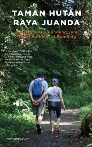 Taman Hutan Raya Juanda, Kawasan Hutan lindung yang Terus Berubah di Bandung