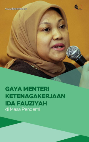 Gaya Menteri Ketenagakerjaan Ida Fauziyah di Masa Pandemi