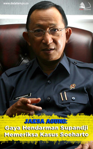 Jaksa Agung: Gaya Hendarman Supandji Memeriksa Kasus Soeharto