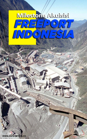 Milestone Akuisisi Freeport Indonesia