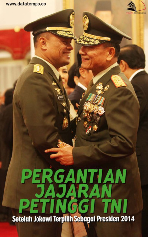 Pergantian Jajaran Petinggi TNI Setelah Jokowi Terpilih sebagai Presiden 2014