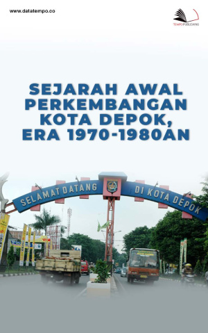 Sejarah Awal Perkembangan Kota Depok, Era 1970-1980an