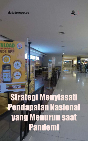 Strategi Menyiasati Pendapatan Nasional yang Menurun saat Pandemi