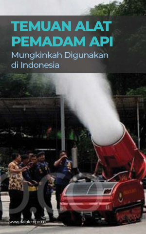 Temuan Alat Pemadam Api, Mungkinkah Digunakan di Indonesia