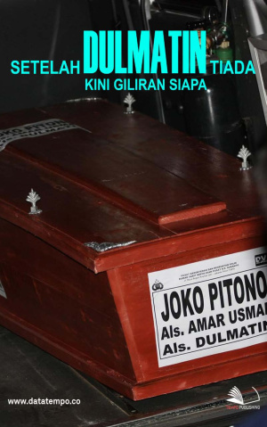 Setelah Dulmatin Tiada, Kini Giliran Siapa