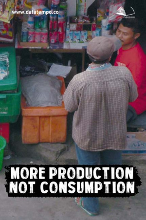 More Production, Not Consumption