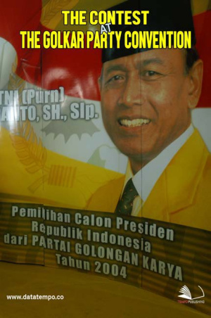 The Contest at The Golkar Party Convention