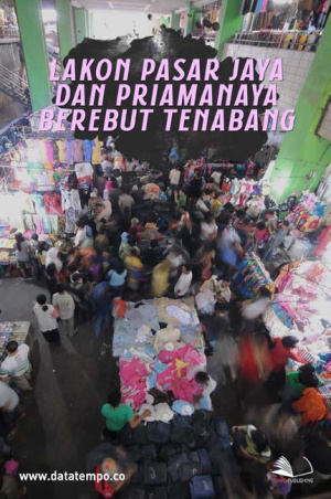 Lakon Pasar Jaya dan Priamanaya Berebut Tenabang