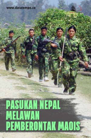 Pasukan Nepal Melawan Pemberontak Maois
