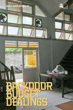 Backdoor Budget Dealings