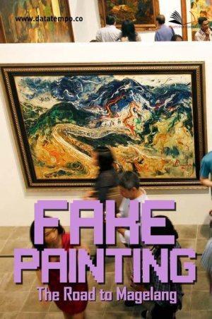 Fake Painting - The Road to Magelang