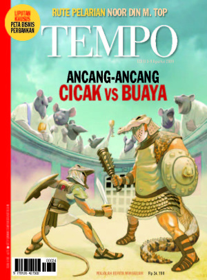 Ancang-Ancang Cicak vs Buaya