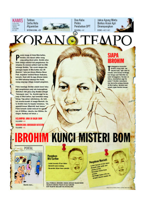 Ibrohim Kunci Misteri Bom