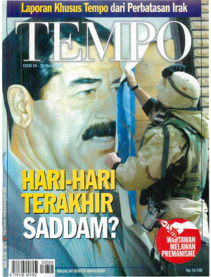 Hari-Hari Terakhir Saddam?