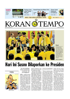 Hari Ini Susno Dilaporkan ke Presiden