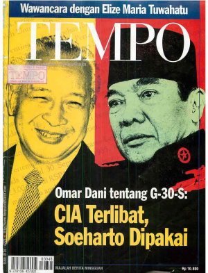 Omar Dani tentang G-30-S: CIA Terlibat, Soeharto Dipakai