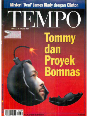 Tommy dan Proyek Bomnas