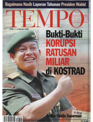 Bukti-Bukti Korupsi Ratusan Miliar Di Kostrad