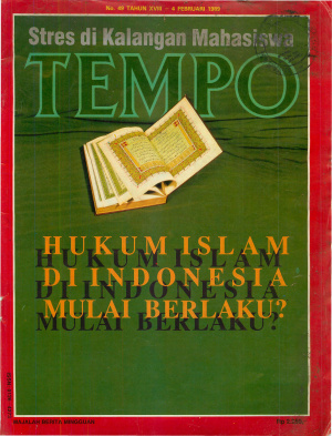Hukum Islam Di Indonesia Mulai Berlaku