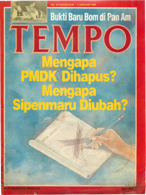 Mengapa PMDK Dihapus? Mengapa Sipenmaru Diubah?