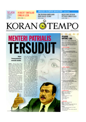 Menteri Patrialis Tersudut