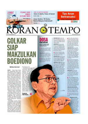 Golkar Siap Makzulkan Boediono