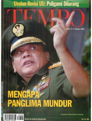 Mengapa Panglima Mundur