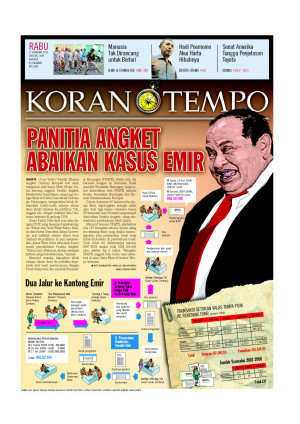 Panitia Angket Abaikan Kasus Emir