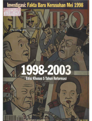 1998-2003 Edisi Khusus 5 Tahun Reformasi