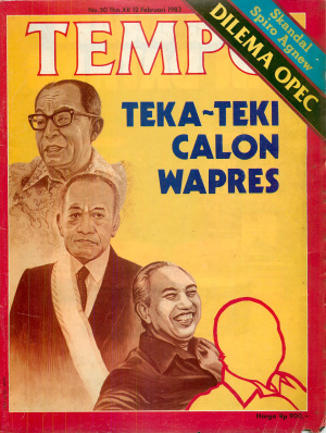 Teka-Teki Calon Wakil Presiden