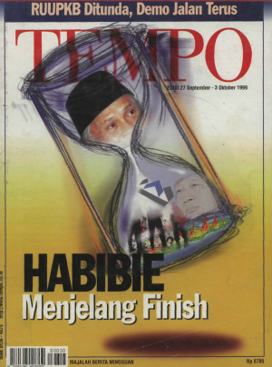 Habibie Menjelang Finish