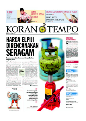 Harga Elpiji Direncanakan Seragam