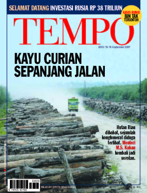 Kayu Curian Sepanjang Jalan