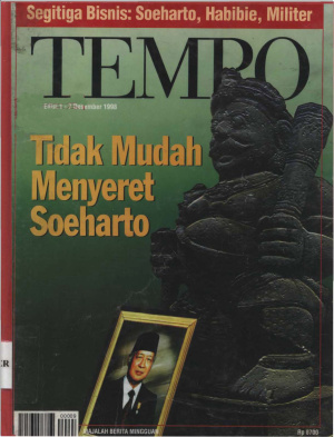 Tidak Mudah Menyeret Soeharto