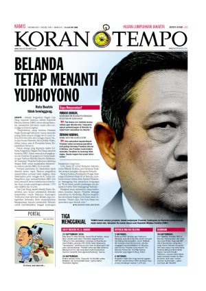 Belanda Tetap Menanti Yudhoyono