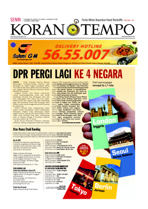 DPR Pergi Lagi ke 4 Negara