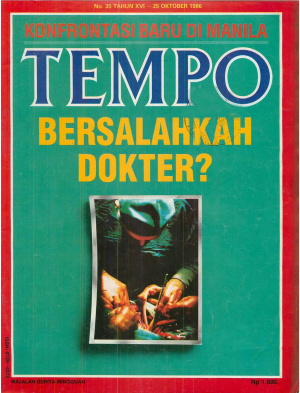 Bersalahkah Dokter?