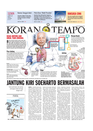 Jantung Kiri Soeharto Bermasalah
