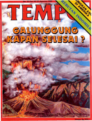 Galunggung Kapan Selesai?