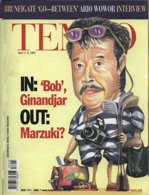 In :Bob, Ginandjar Out : Marzuki?