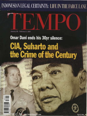 Omar Dani ends his 30 years silence : CIA, Soeharto and the Crime of the Century