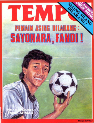 Pemain Asing Dilarang: Sayonara, Fandi!