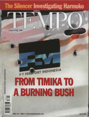 From Timika To A Burning Bush